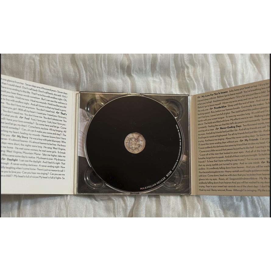 二手絕版自有CD Maximilian Hecker 麥斯米蘭 Lady Sleep 三張專輯 前衛花園 小眾音樂-細節圖6