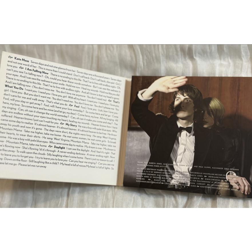 二手絕版自有CD Maximilian Hecker 麥斯米蘭 Lady Sleep 三張專輯 前衛花園 小眾音樂-細節圖7