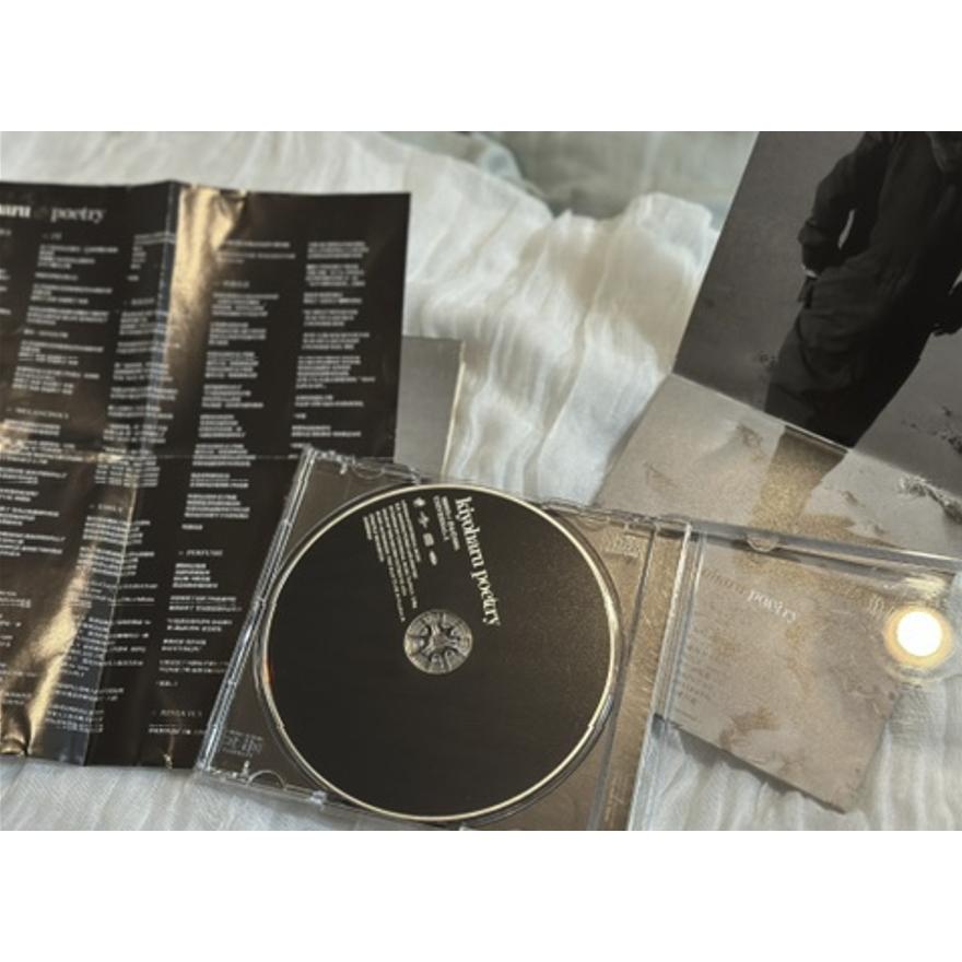 自有二手CD KIYOHARU 清春詩篇 Poetry 黑夢 日搖 視覺系 搖滾樂-細節圖3