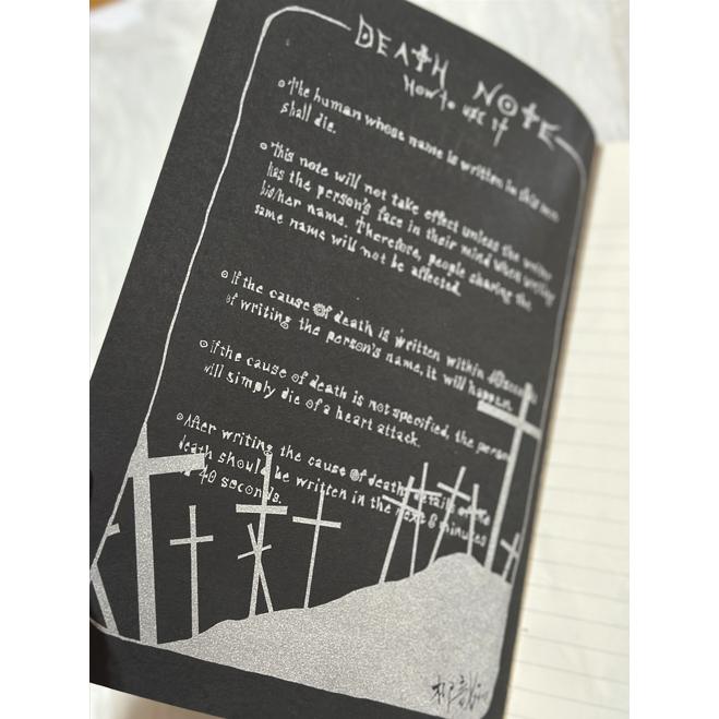 死亡筆記本 同人商品 周邊 筆記本 柳戠 柳宮燐 夜神月 米砂 路克 L-細節圖2