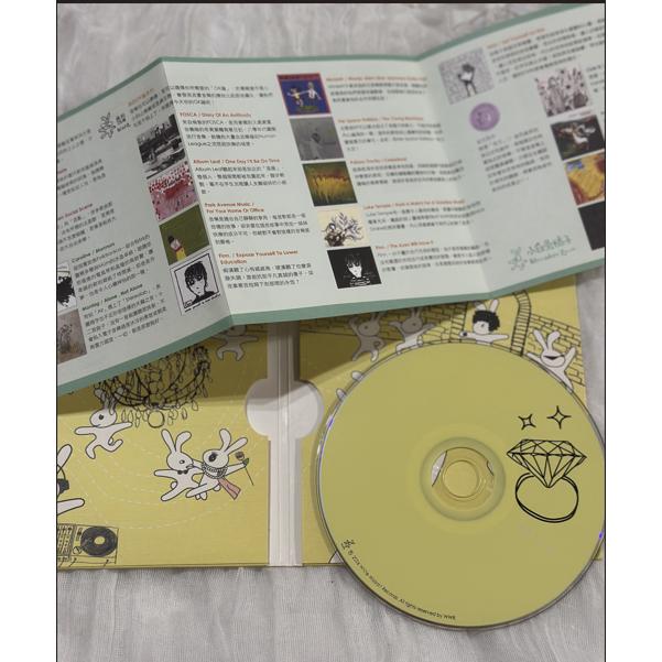 自有絕版稀有二手CD 出道紀念日 小白兔橘子四周年合輯 獨立音樂 小眾音樂 絕版CD-細節圖3