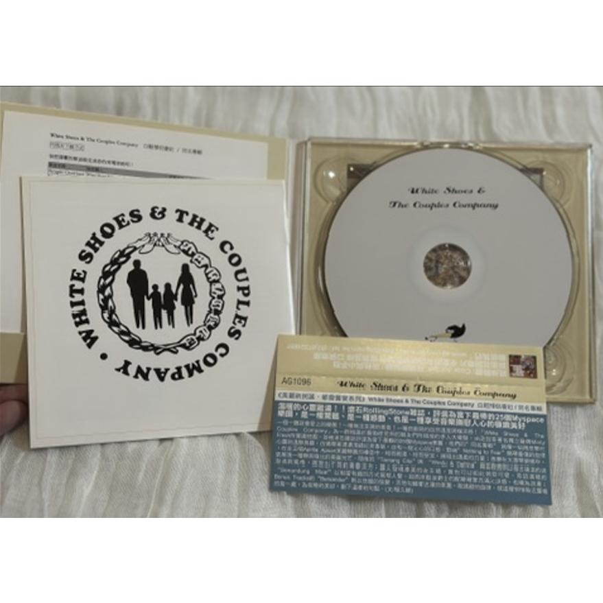 二手絕版自有CD White Shoes & The Couples Company 白鞋情侶會社/同名專輯 獨立音樂-細節圖2