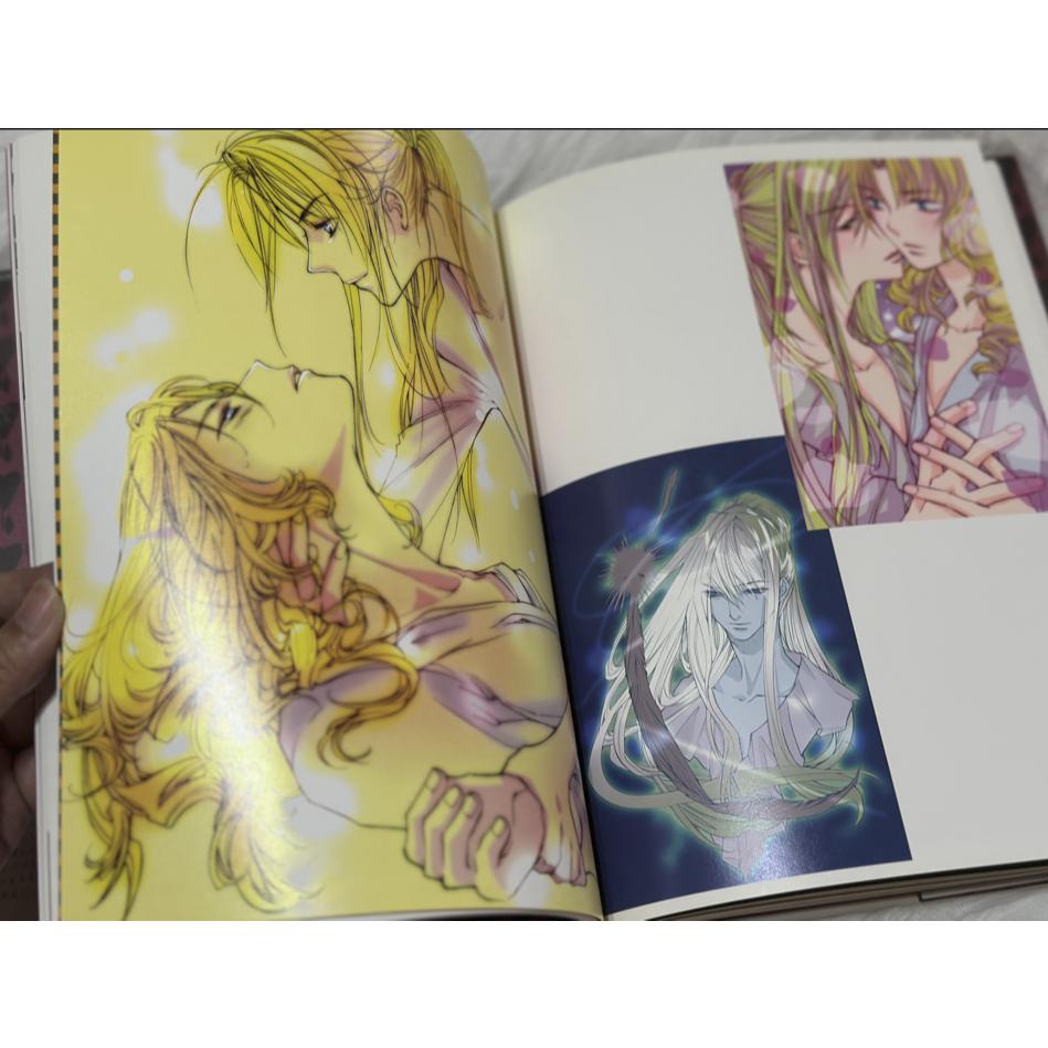 絕版自有二手書 Your eyes only 高河ゆんイラスト集 高河弓畫集 Loveless 無愛之戰 一迅社-細節圖4