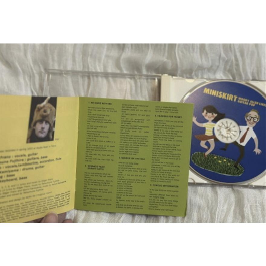 自有二手絕版CD Miniskirt / Woody Allen Likes Guitar Pop獨立搖滾-細節圖3