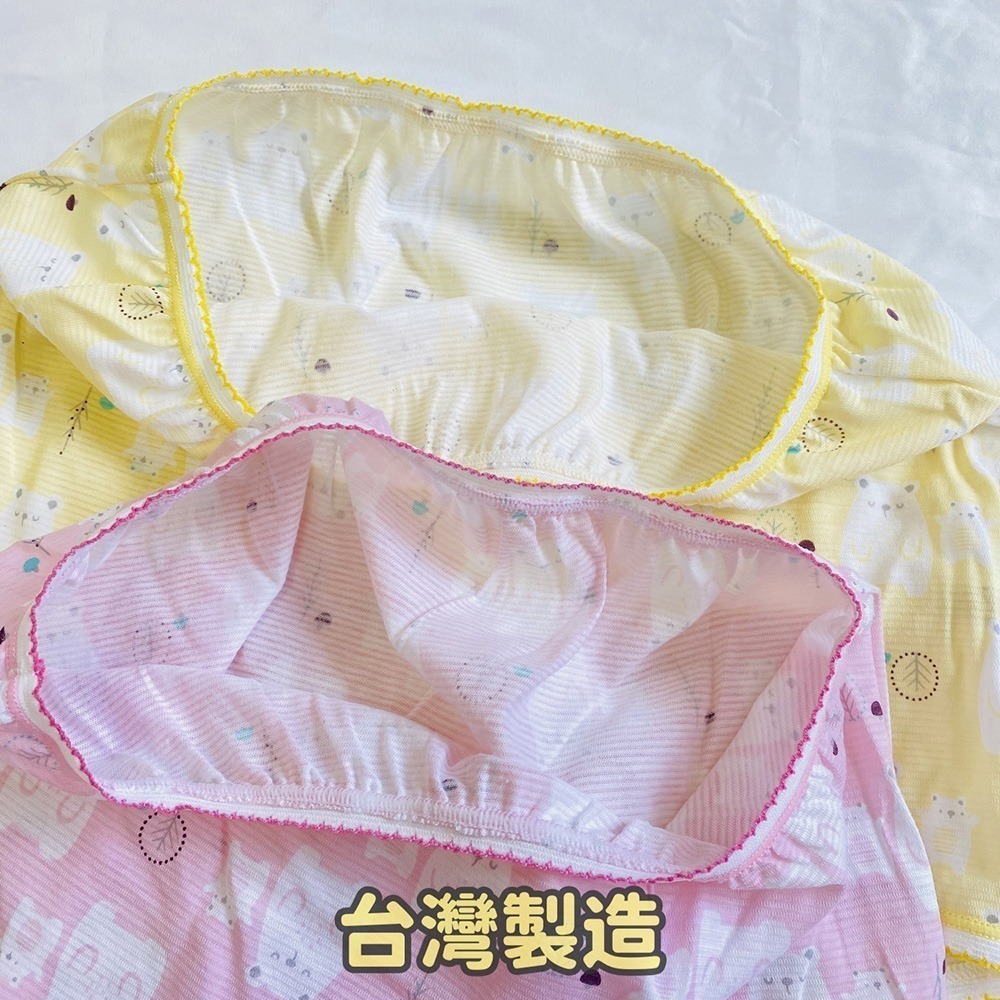 一王美 💈 透氣熊熊 女童平口褲 薄棉內褲 女童四角褲 小女生四角褲 女童平口褲 小女內褲 3497 3498-細節圖4