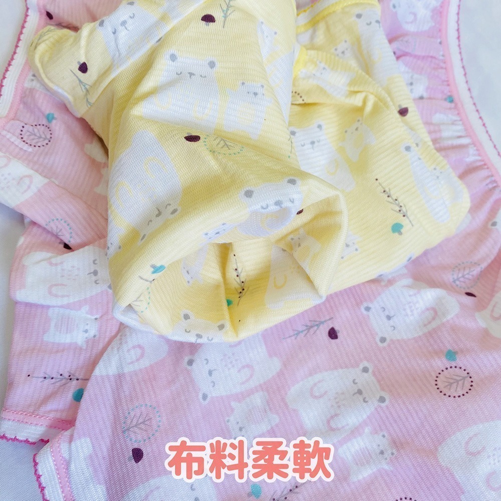 一王美 💈 透氣熊熊 女童平口褲 薄棉內褲 女童四角褲 小女生四角褲 女童平口褲 小女內褲 3497 3498-細節圖5