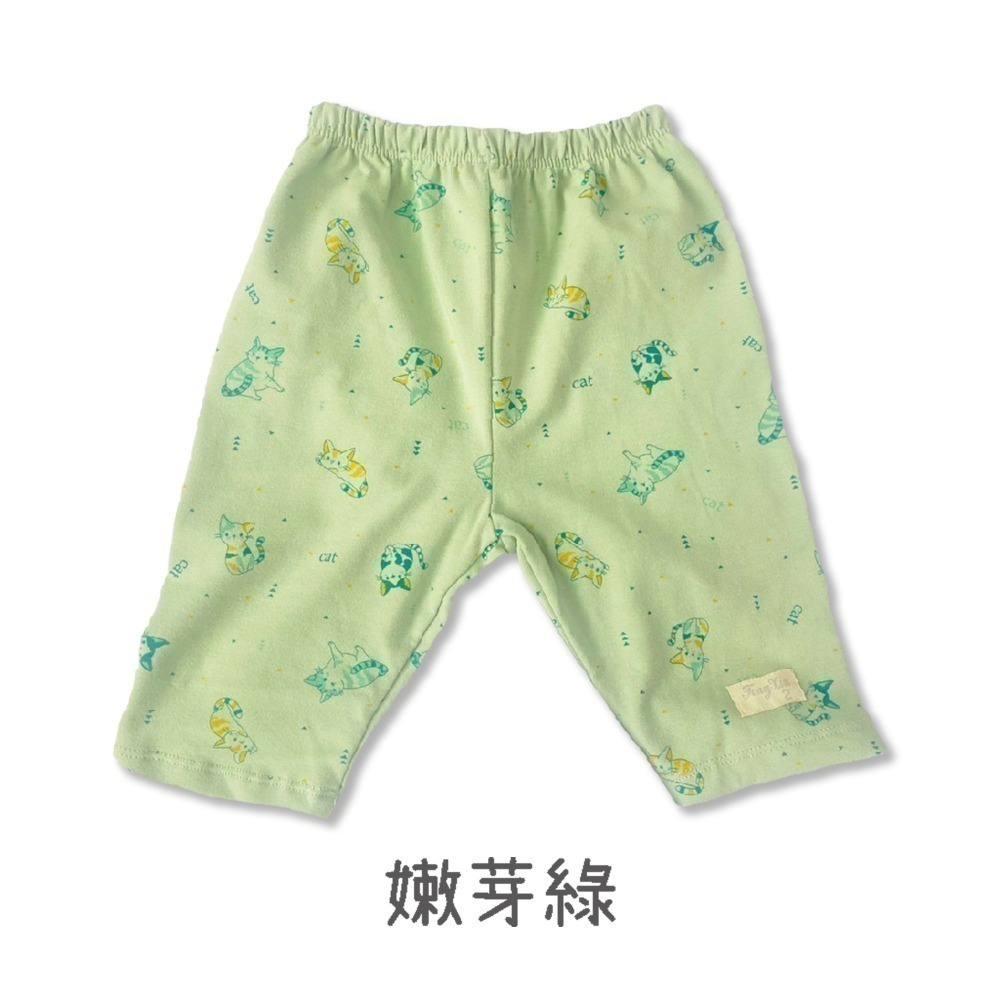 童馨 👶 純棉 可愛貓咪 七分褲 兒童內搭褲 兒童休閒褲 寶寶7分褲 女童打底褲 女童長褲 男童長褲 07CAT-細節圖6