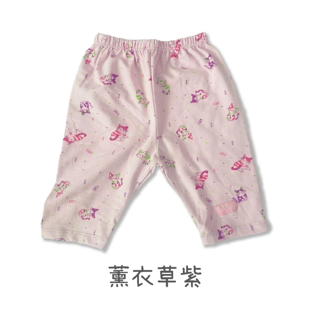 童馨 👶 純棉 可愛貓咪 七分褲 兒童內搭褲 兒童休閒褲 寶寶7分褲 女童打底褲 女童長褲 男童長褲 07CAT-細節圖10
