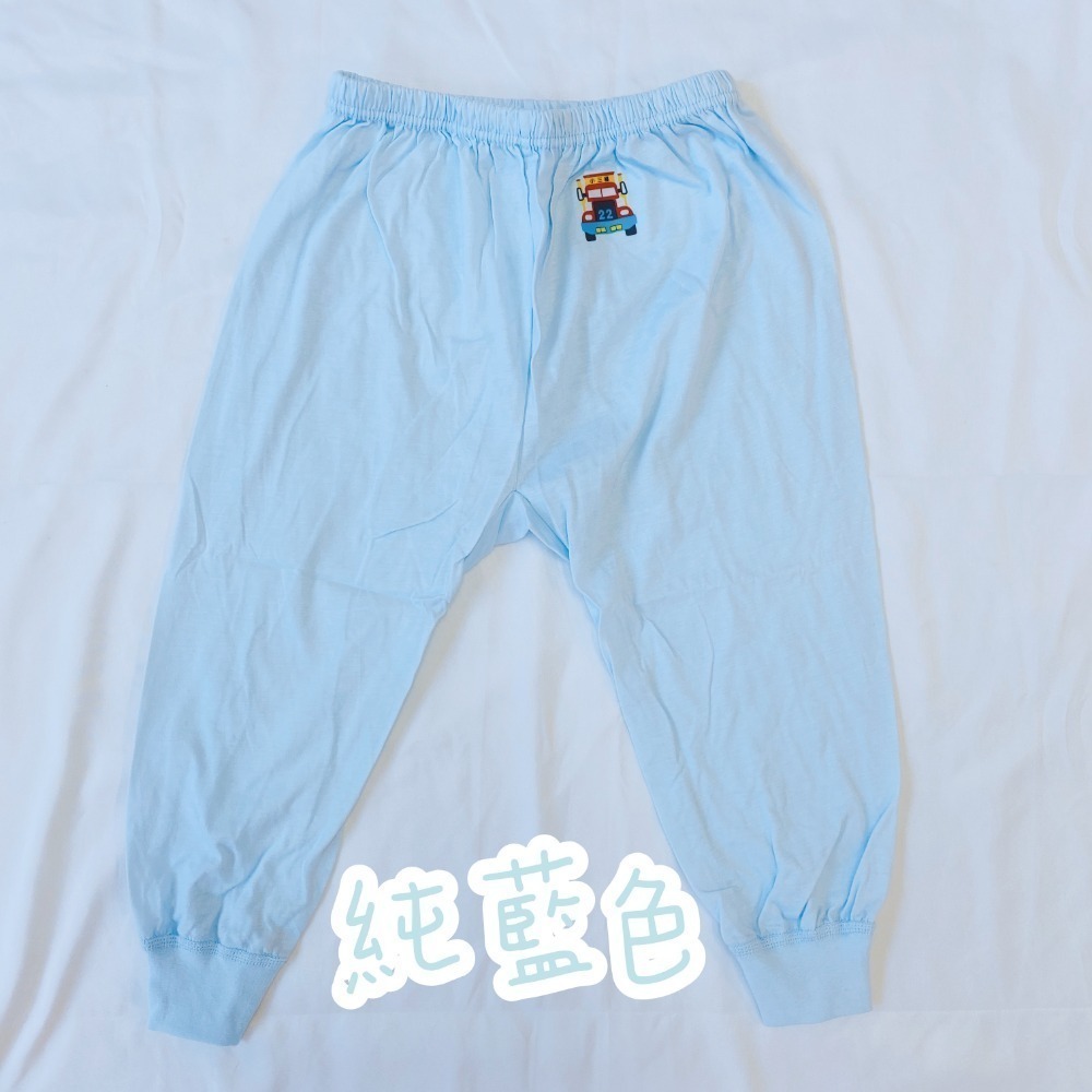 小三福 🌳 純棉 純色 薄長褲 冷氣房 經典款 舒適柔軟 台灣製 居家褲 兒童長褲 寶寶長褲 幼兒長褲 109-規格圖9