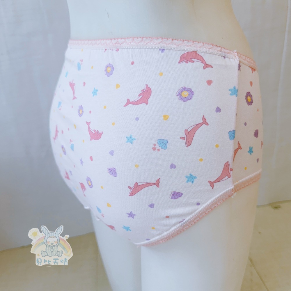 名秀 💈 小兔子 鯨魚 熊 女童三角褲 女童內褲 純棉三角褲 幼稚園內褲 台灣製 2231 2237 2239-細節圖2