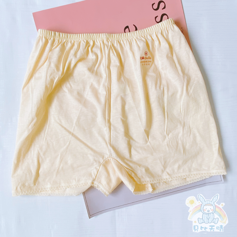 三福 🌳 薄棉 女大四角褲 單面純棉布 薄款透氣 女平口褲 女內褲 阿嬤內褲 197-規格圖8
