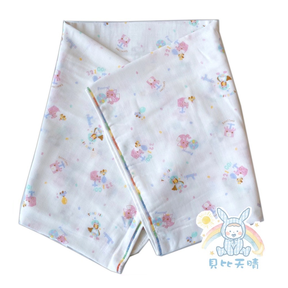 紗布超親膚 👶 童馨 寶寶浴巾 純棉 嬰兒浴巾 四層 紗布 浴巾 大澡巾 包巾 紗布浴巾 親膚浴巾 台灣製造 1003-規格圖10