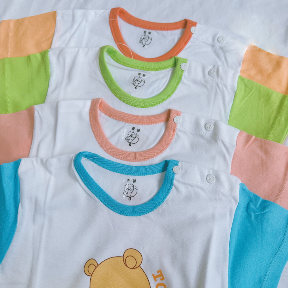 童馨 純棉 短袖套裝 肩扣款 防蚊布料 寶寶短袖 寶寶睡衣 幼童短袖 幼童睡衣 小孩短袖 小孩睡衣 1251-細節圖4