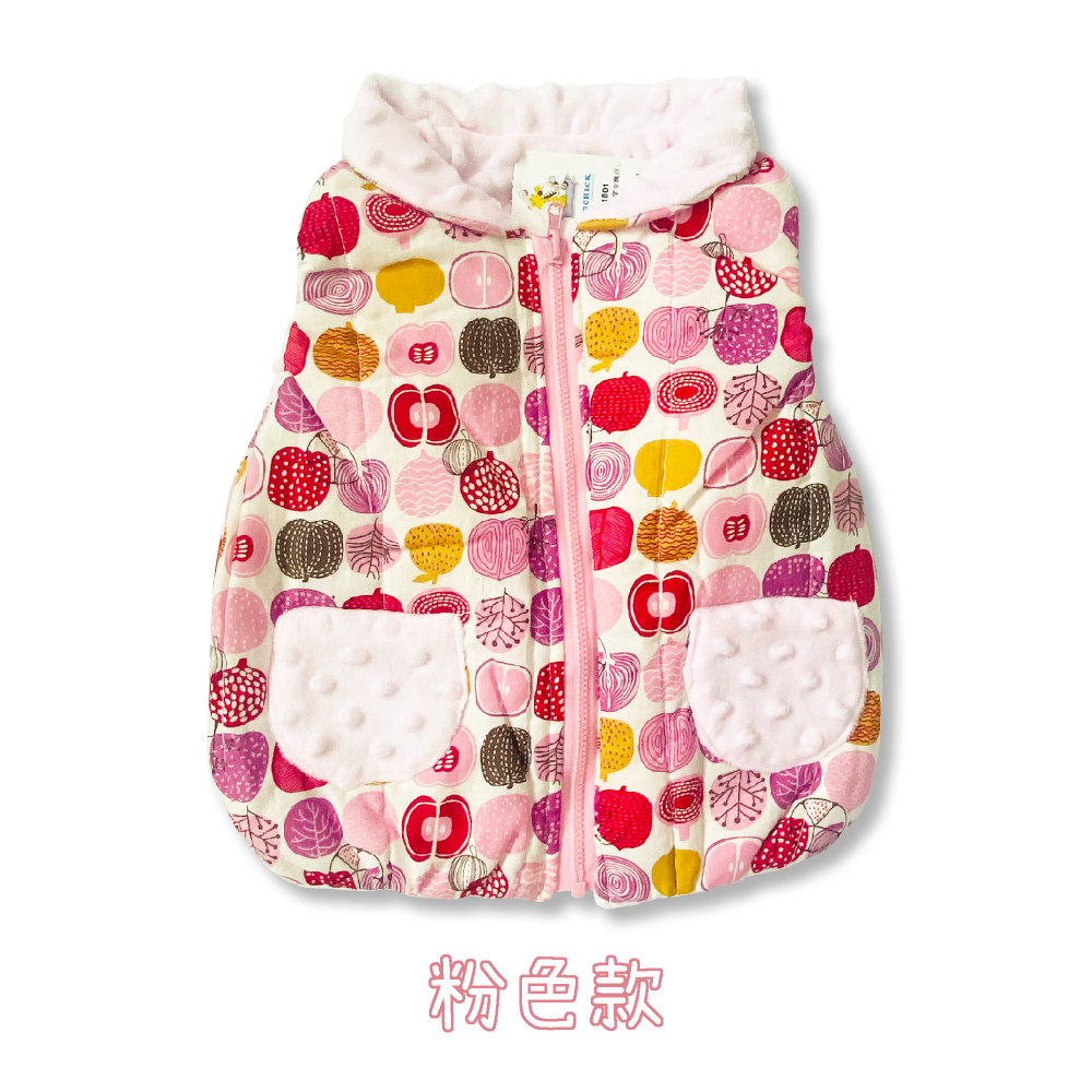 舒適寶貝 💛 保暖背心 安撫款 中厚背心 寶寶背心 秋冬保暖背心 好穿脫背心 小童背心 幼童背心 兒童背心 91001-細節圖8