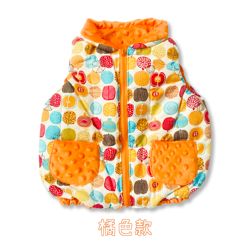 舒適寶貝 💛 保暖背心 安撫款 中厚背心 寶寶背心 秋冬保暖背心 好穿脫背心 小童背心 幼童背心 兒童背心 91001-細節圖9