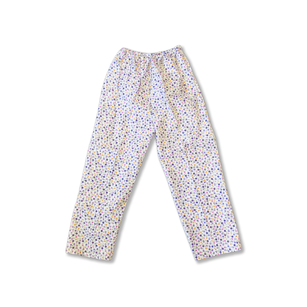 阿嬤居家 👖 薄棉長褲 文進 薄長褲 純棉 銀髮族 薄款 阿嬤長褲 休閒長褲 女大長褲-細節圖7