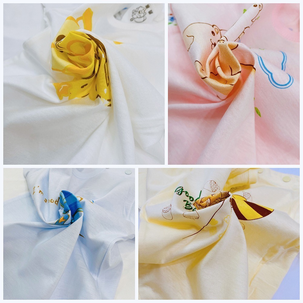 童馨 👶 純棉 長袖 包屁衣 可愛動物 睡衣 肩扣 台灣製 柔軟舒適 1031-細節圖6