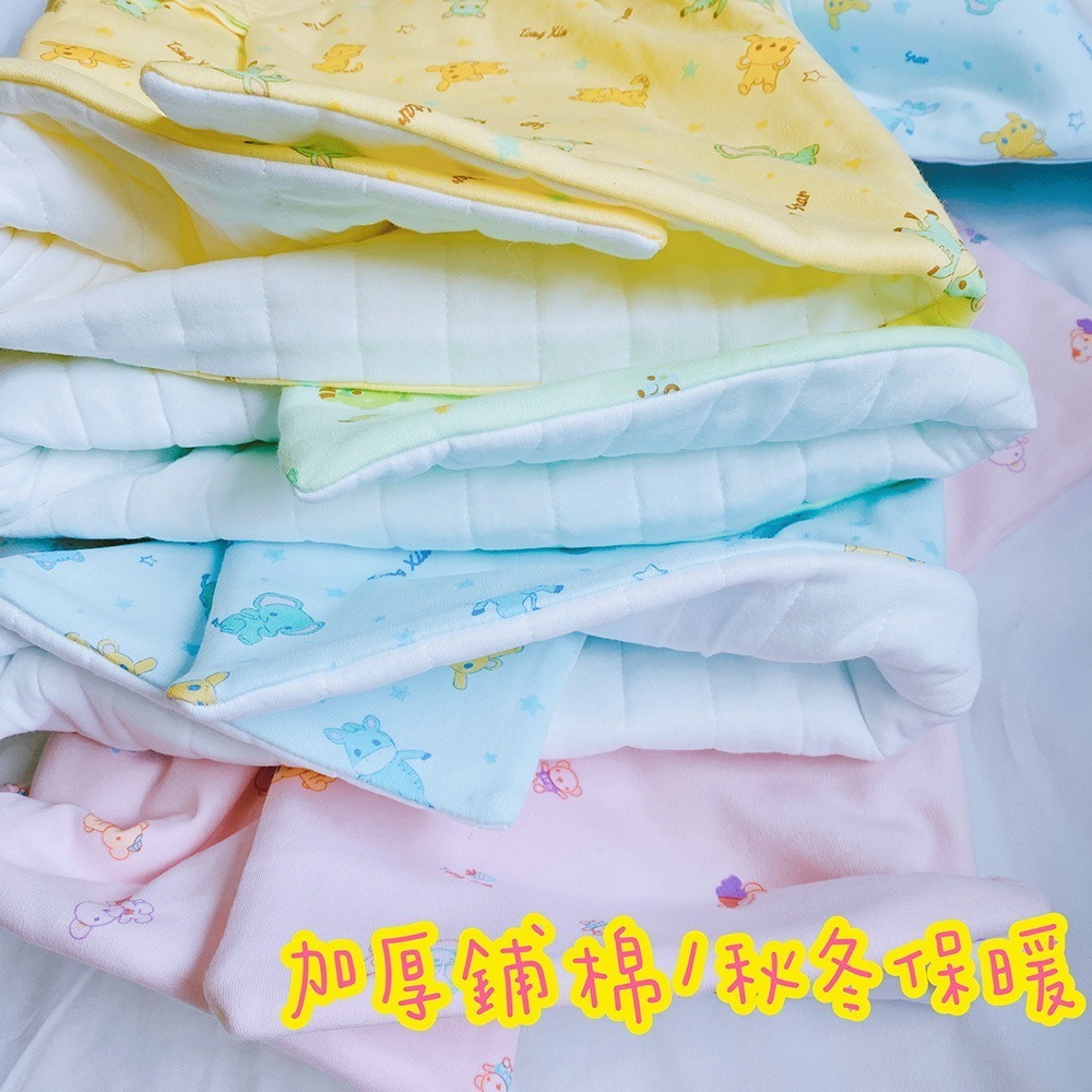 童馨 👶 台灣製 綁帶 短和服 純棉 鋪棉 0~2歲 保暖必備 睡袍 衣長約43cm 308-細節圖6