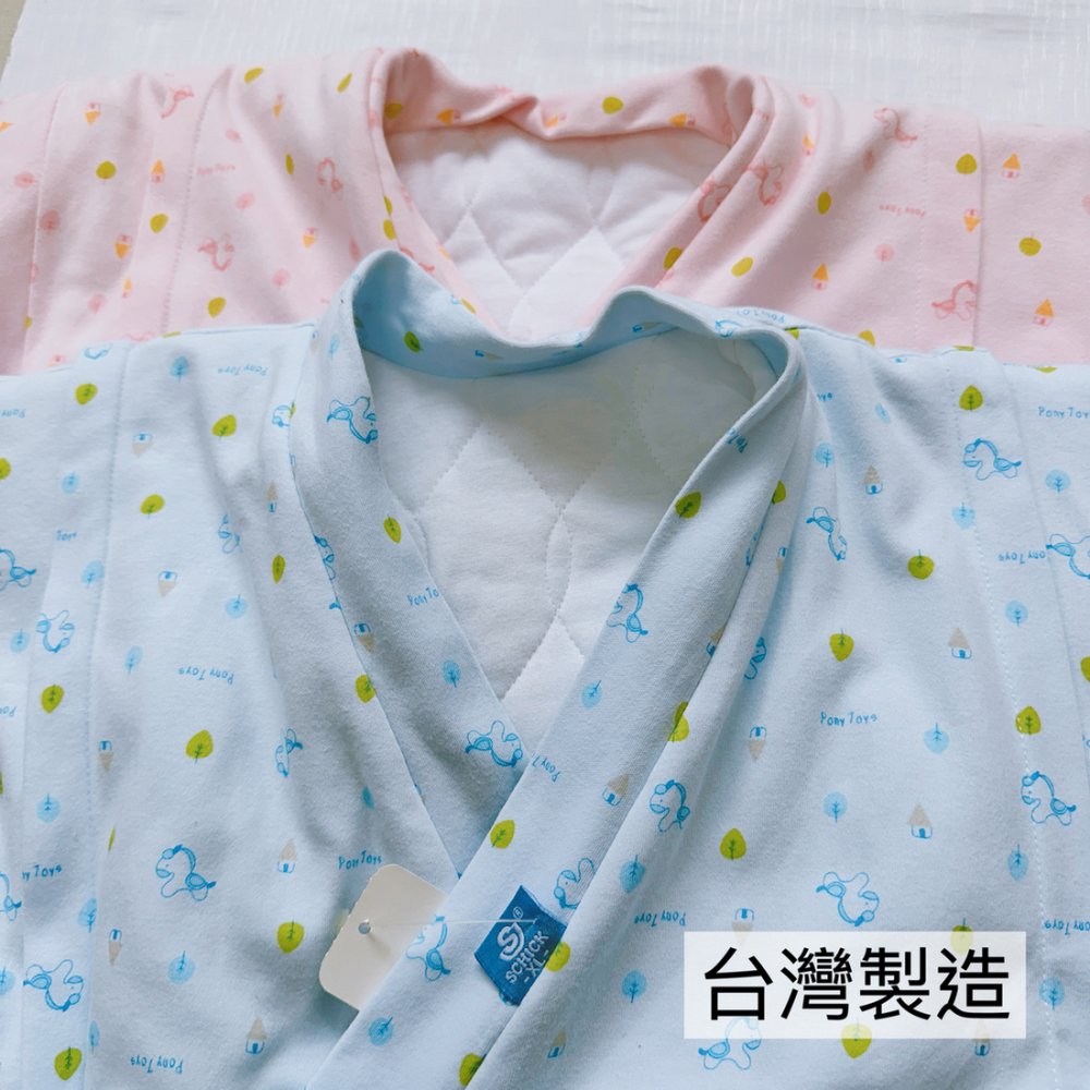 舒適寶貝 💛 超長款保暖和服 冬天 超暖款 舖棉  防踢被 和服 寶寶睡袍 防踢睡袍 Y115-細節圖2