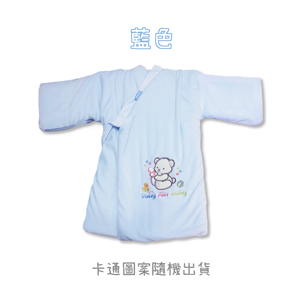 童馨 👶 純棉 日系 中和服 長和服 綁帶 舖棉 外套 超保暖 寒流必備 0-3歲 4061 4062-細節圖7