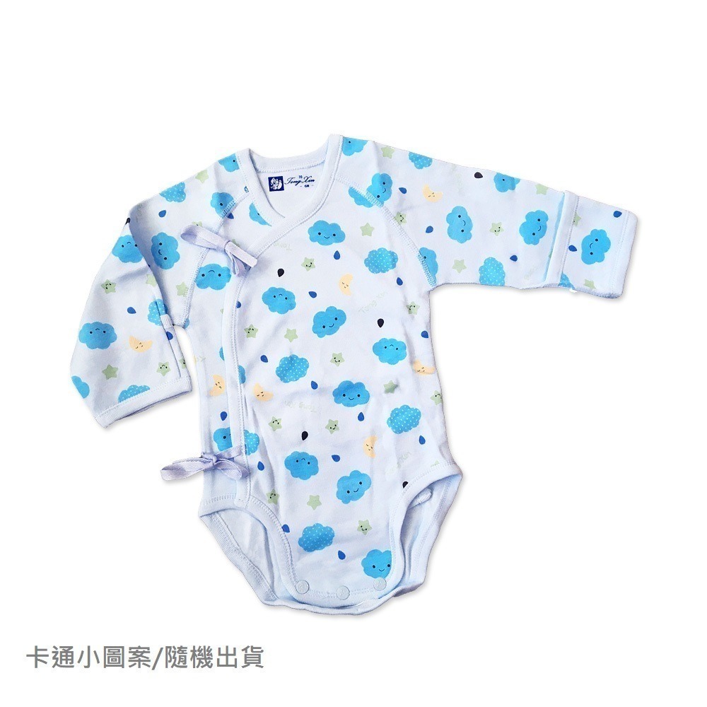 童馨 👶 兩層棉 綁帶包屁衣 秋冬 新生兒 綁帶式 包屁衣 新生兒包屁衣 嬰兒包屁衣 連身衣 貝比天晴 2117-細節圖5