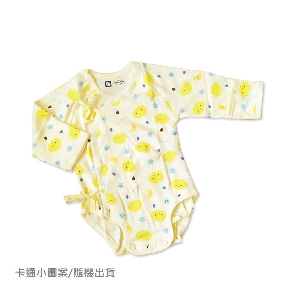 童馨 👶 兩層棉 綁帶包屁衣 秋冬 新生兒 綁帶式 包屁衣 新生兒包屁衣 嬰兒包屁衣 連身衣 貝比天晴 2117-細節圖7