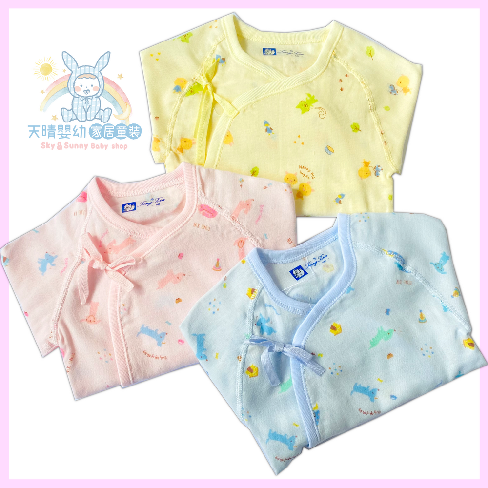 童馨 綁帶包屁衣 紗布 透氣加倍 包手 寶寶衣服 綁帶包屁衣 寶寶包屁衣 包屁衣 紗布包屁衣 純棉包屁衣 1118-細節圖6