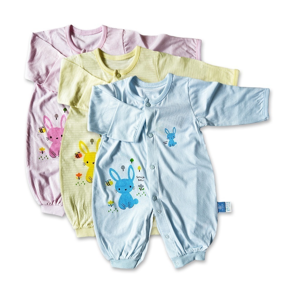 舒適寶貝 💛 純棉兔裝 連身衣 純棉 四季舒適 寶寶連身衣 寶寶兔裝 寶寶包屁衣 兔裝 包屁衣 31821-細節圖10