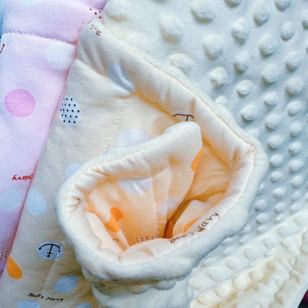 舒適寶貝 💛 安撫四季毯 蘑菇被 嬰兒被 安撫毯 寶寶毯 寶寶小被子 小蓋被 推車被 推車毯 70317-細節圖4