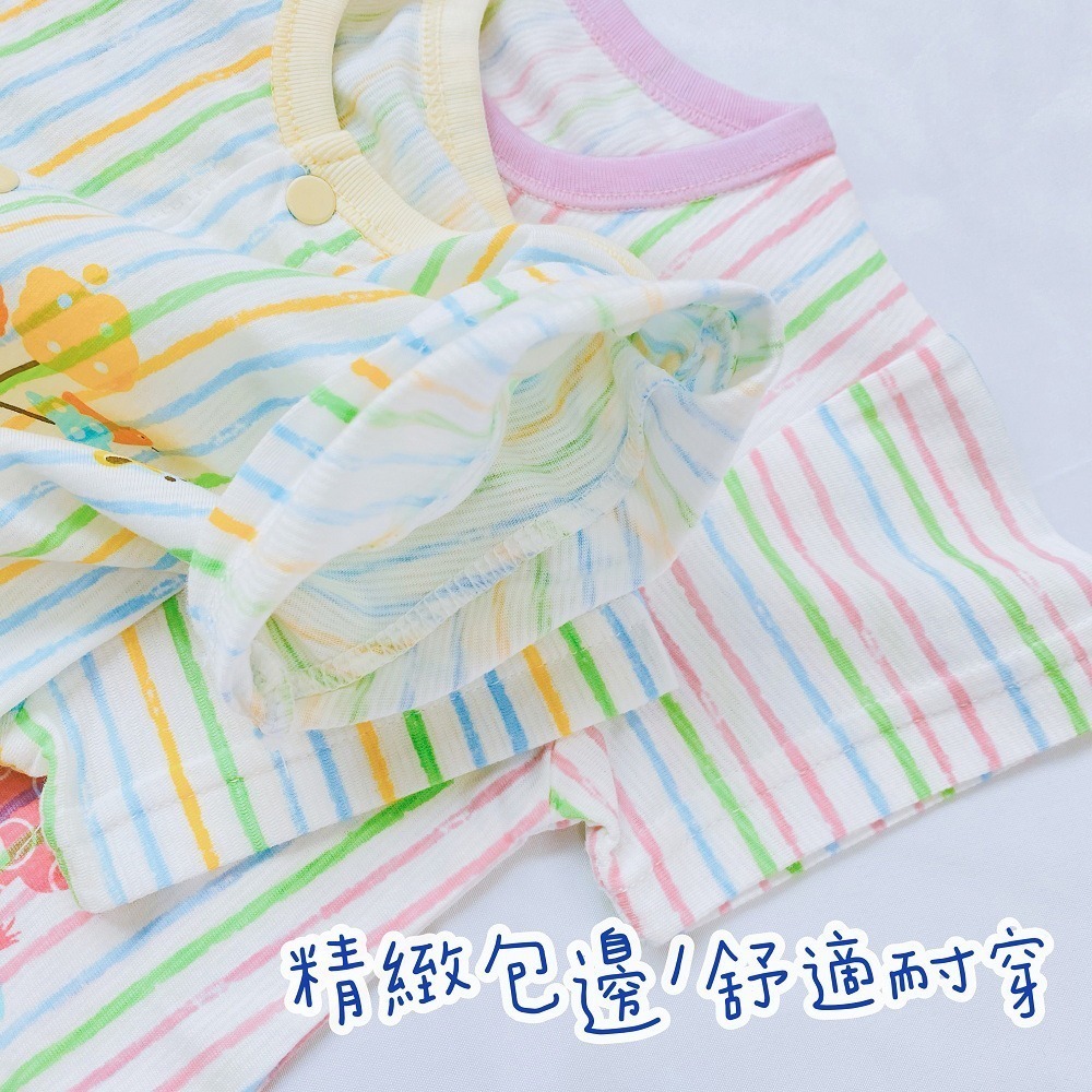 舒適寶貝 💛 短袖 兔裝 包屁衣 台灣製 蝴蝶衣 寶寶兔裝 春夏舒適 短袖包屁衣 寶寶包屁衣 短袖包屁衣 11841-細節圖3