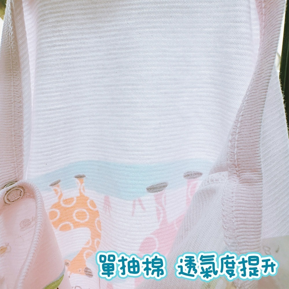 舒適寶貝 💛 開扣包屁衣 透氣加倍 寶寶包屁衣 寶寶連身衣 嬰兒包屁衣 綁帶包屁衣 嬰兒連身衣 長袖包屁衣 01623-細節圖6