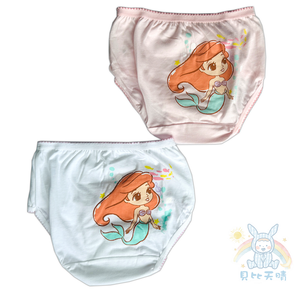 授權卡通內褲 🌳 女童內褲 小女生內褲 幼童內褲女童三角褲 小學內褲 大耳狗 雙子星 雪寶 貝兒公主 OD-規格圖10