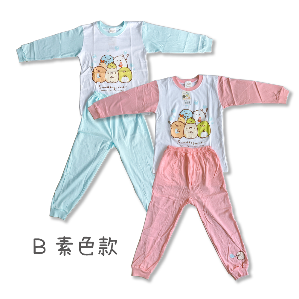 角落生物 純棉 長袖套裝 男童長袖 女童長袖 幼童長袖 小孩長袖 兒童長袖 兒童長褲 女童長褲 男童長褲 63-細節圖10