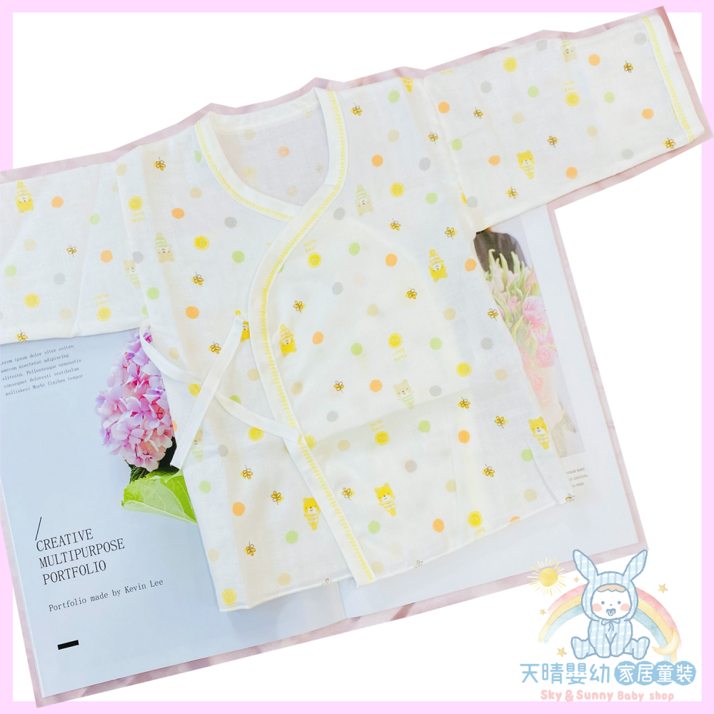 哈哈熊 短肚衣 紗布肚衣 511-細節圖9