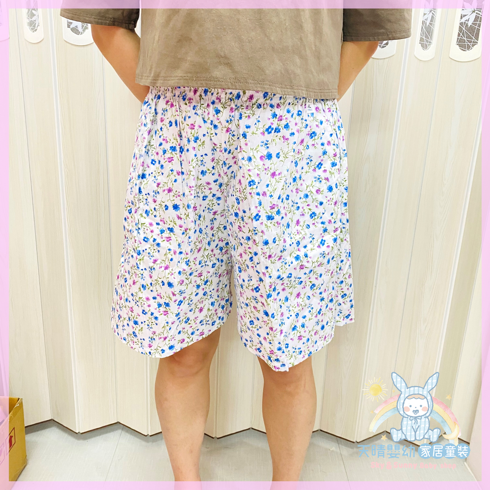 阿嬤居家 👖 短褲 文進 夏季 純棉 銀髮族 薄款 五分褲 舒適短褲 阿嬤短褲 銀髮族短褲 大人短褲 時尚短褲-細節圖3