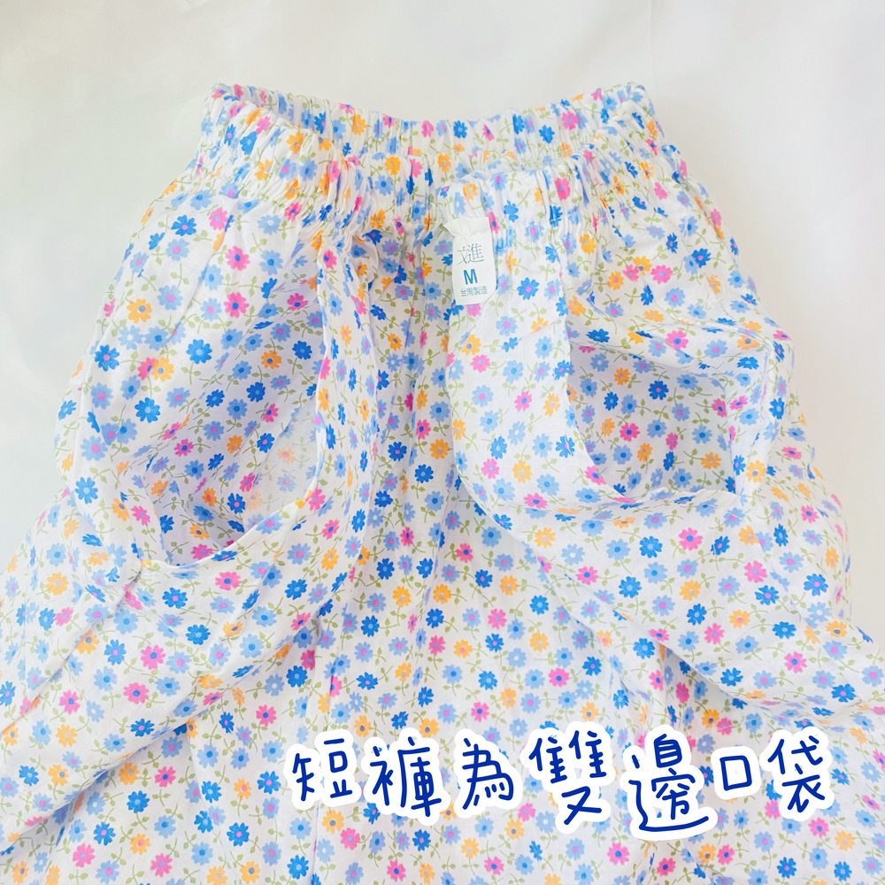 阿嬤居家 👖 短褲 文進 夏季 純棉 銀髮族 薄款 五分褲 舒適短褲 阿嬤短褲 銀髮族短褲 大人短褲 時尚短褲-細節圖6