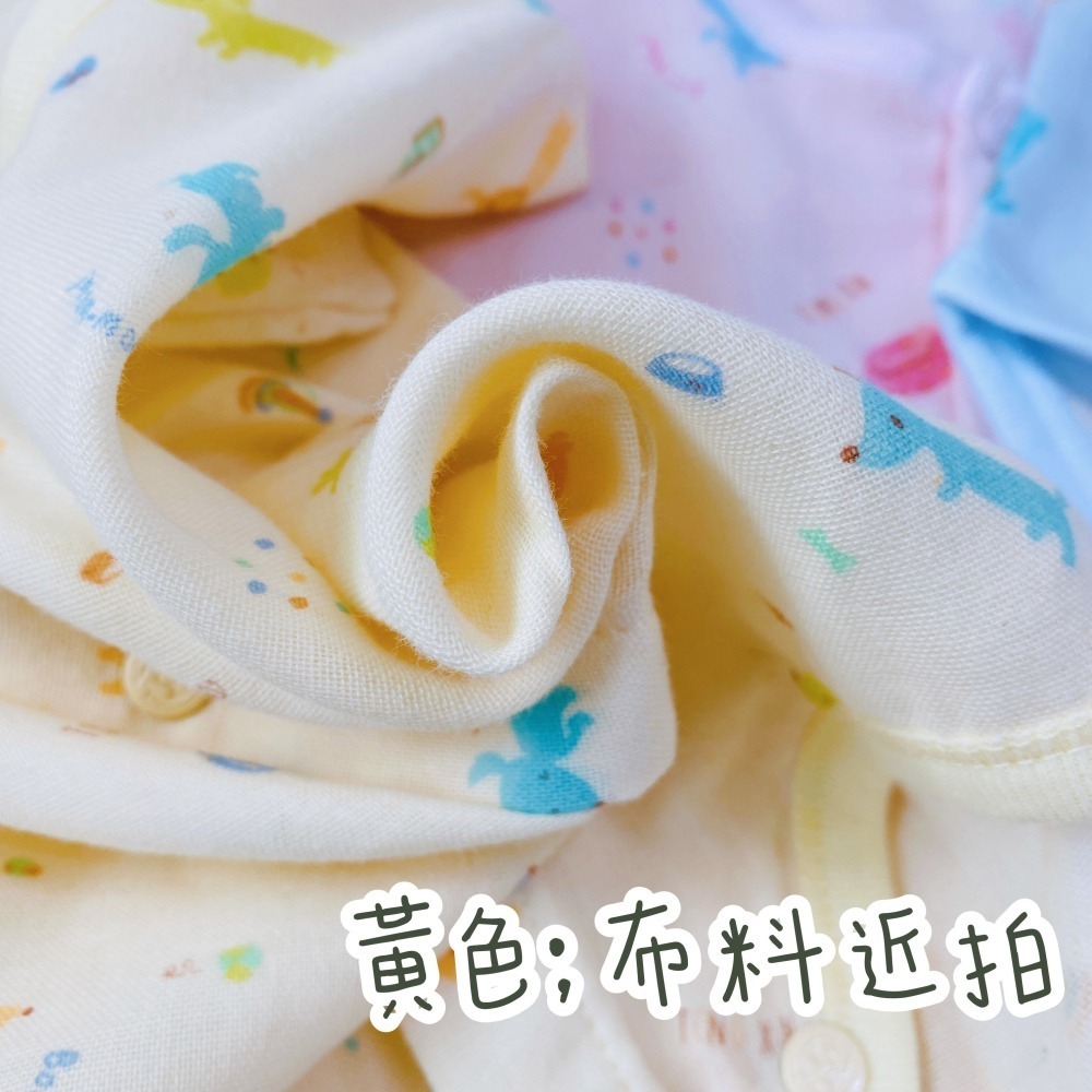 童馨 👶 紗布短袖 包屁衣 春夏花 寶寶包屁衣 寶寶連身衣 連身衣 短袖包屁衣 短袖連身衣 1092-細節圖6