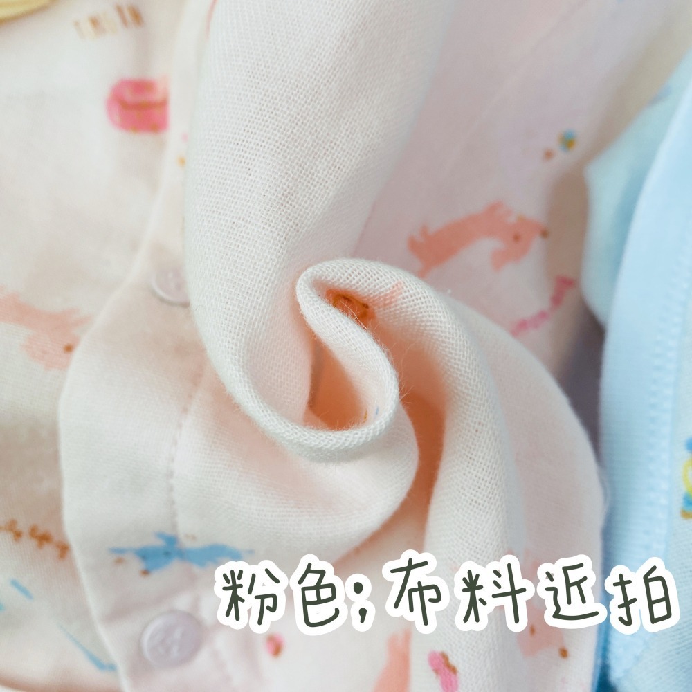 童馨 👶 紗布短袖 包屁衣 春夏花 寶寶包屁衣 寶寶連身衣 連身衣 短袖包屁衣 短袖連身衣 1092-細節圖8