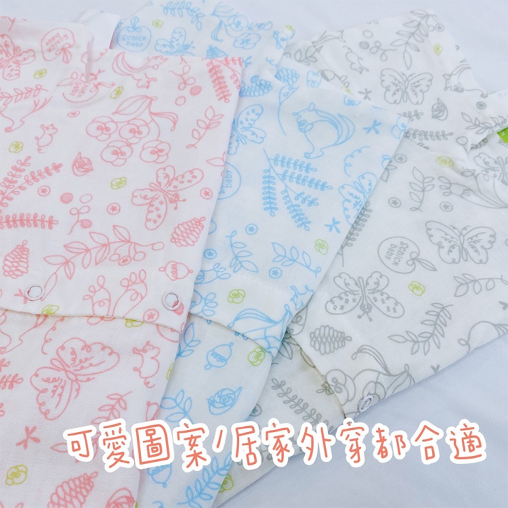 舒適寶貝 長袖兔裝 包屁衣 台灣製 紗布 蝴蝶衣 寶寶兔裝 長袖包屁衣 寶寶包屁衣 長袖包屁衣 長袖兔裝 11816-細節圖3