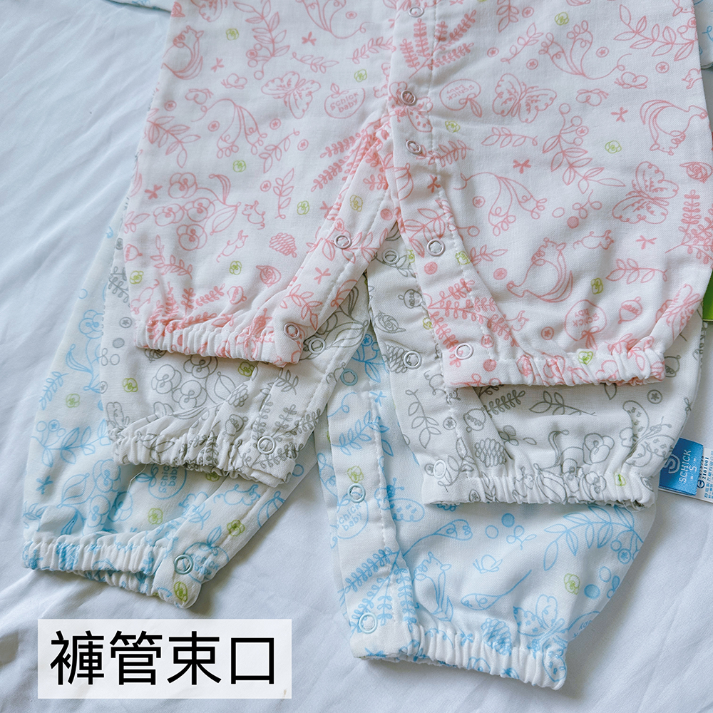舒適寶貝 長袖兔裝 包屁衣 台灣製 紗布 蝴蝶衣 寶寶兔裝 長袖包屁衣 寶寶包屁衣 長袖包屁衣 長袖兔裝 11816-細節圖5