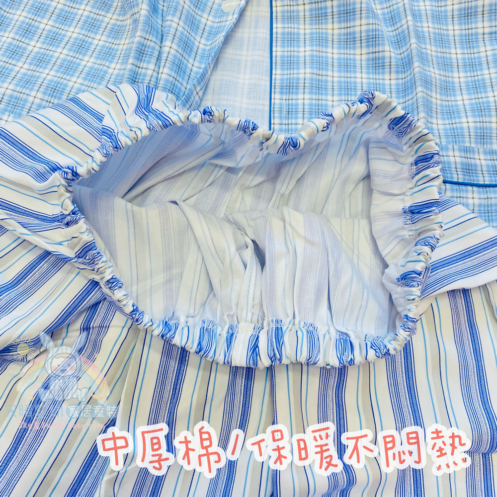 阿公【100%棉】中厚棉套裝 全加誼 純棉 銀髮族 秋冬款 阿公長袖居家服 阿公居家 阿公長袖 日系套裝 文進-細節圖3