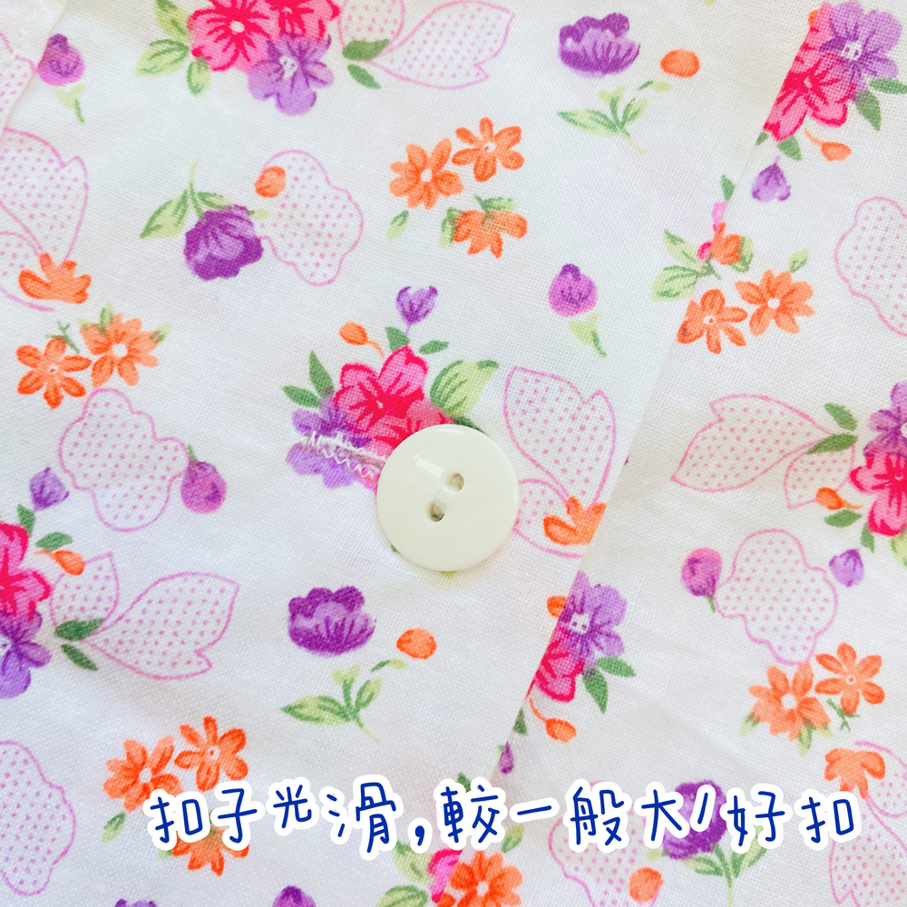 阿嬤居家 👖薄棉長袖套裝 全加誼 純棉 銀髮族 薄款 阿嬤長袖居家服 阿嬤居家 阿嬤長袖 日系套裝 女大睡衣 文進-細節圖2