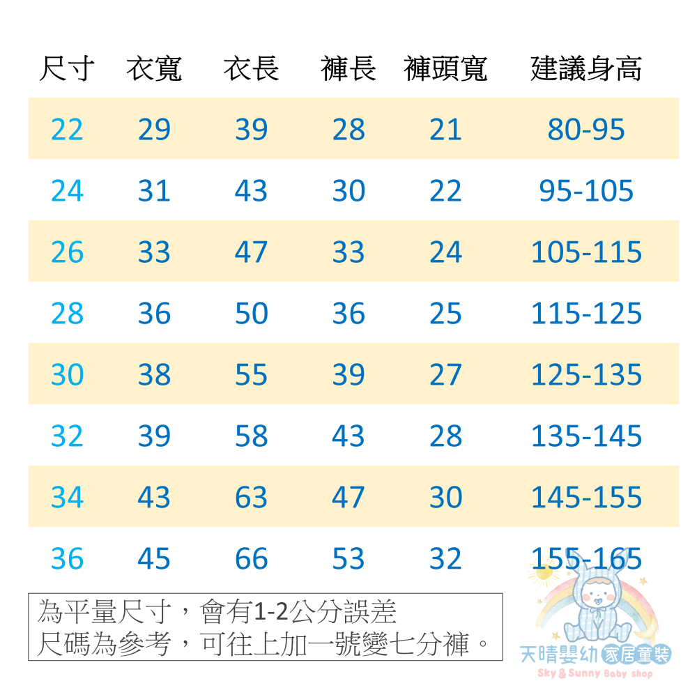 小三福 🌳 純棉短袖短褲 寶寶短袖 幼童短袖 兒童短袖 寶寶短褲 幼童短褲 兒童短褲 貝比天晴 123 128-細節圖8