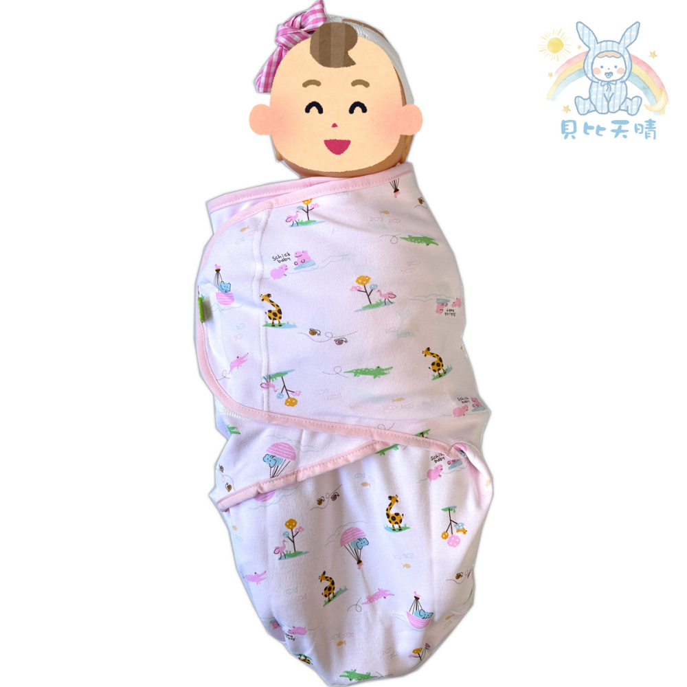 舒適寶貝 💛 懶人包巾 蝴蝶包巾 寶寶睡袋 寶寶包巾 安撫包巾  防驚嚇 睡過夜 台灣製 70316 50316-細節圖8