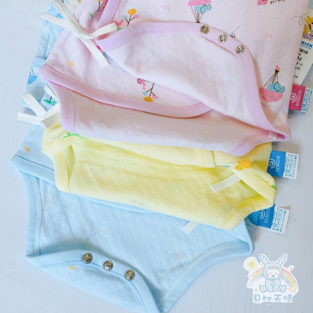 舒適寶貝 💛 中厚棉 綁帶 包屁衣 台灣製 長袖 包袖 包屁衣 純棉 2層棉 保暖舒適 03602-細節圖2