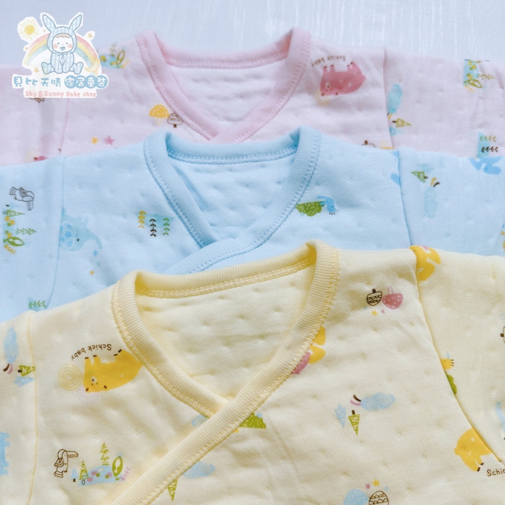 舒適寶貝 💛 暖棉包屁衣 保暖包屁衣 寶寶包屁衣 三層棉 圓領 保暖棉 溫暖 台灣製 92624-細節圖2