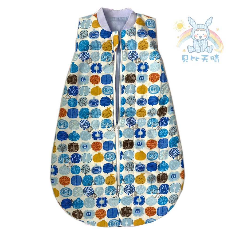 舒適寶貝 💛 鋪棉睡袋包巾 蝴蝶包巾 寶寶睡袋 安撫包巾 防驚嚇 寶寶包巾 嬰兒包巾 包巾 90316-細節圖6