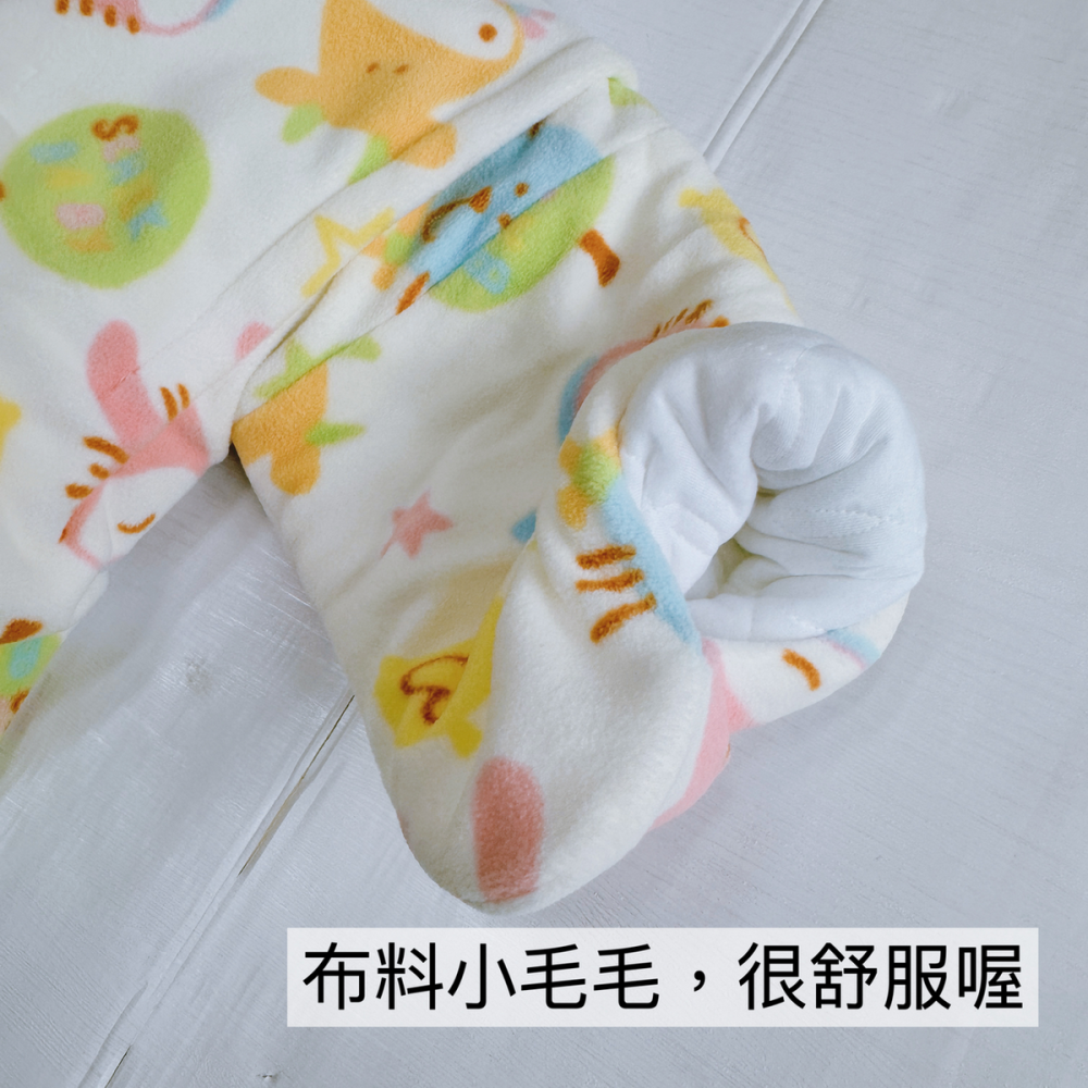 舒適寶貝 💛 純棉 保暖和服 冬天 超暖款 舖棉  防踢被 和服 寶寶睡袍  防踢睡袍 91912 11911-細節圖5