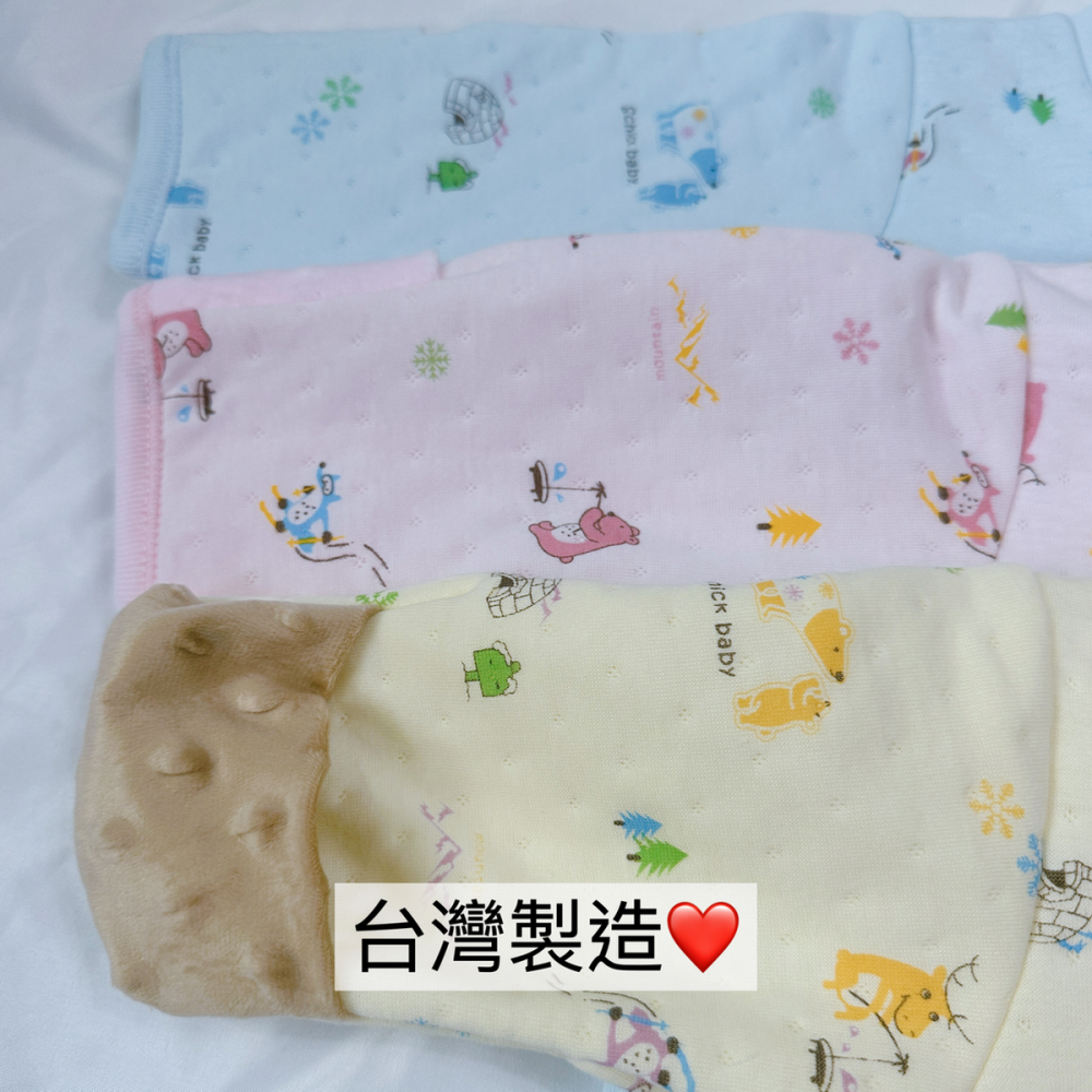 舒適寶貝 💛 三層棉兔裝 連身衣 純棉 秋冬舒適 寶寶連身衣 寶寶兔裝 寶寶包屁衣 兔裝 安撫兔裝 12842-細節圖2