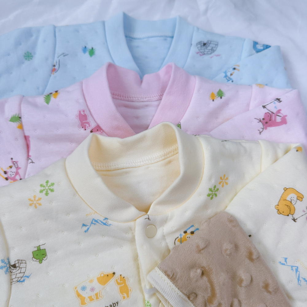 舒適寶貝 💛 三層棉兔裝 連身衣 純棉 秋冬舒適 寶寶連身衣 寶寶兔裝 寶寶包屁衣 兔裝 安撫兔裝 12842-細節圖5